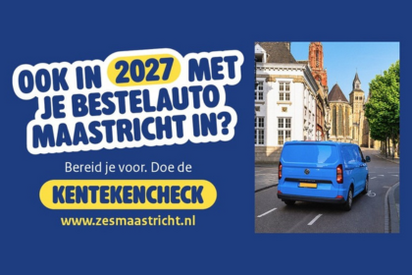 afbeelding met informatie over toegang zero-emissie zone maastricht